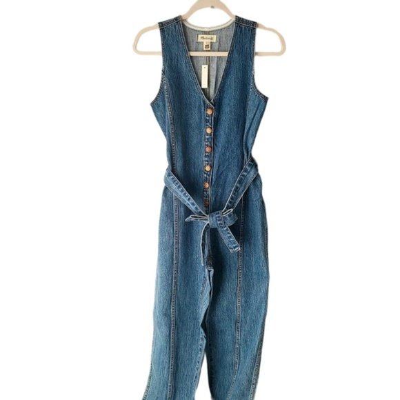 Madewell Denim Jumpsuit Coveralls - Picture 3 of 8